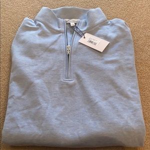 NWT-Peter Millar Crown Comfort Interlock 1/4 Zip